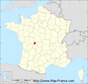 Le Dorat France Map Road Map Le Dorat : Maps Of Le Dorat 87210